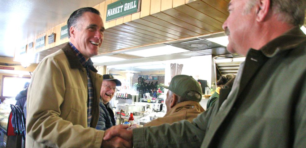 Romney running for Utahns, not just Senator status